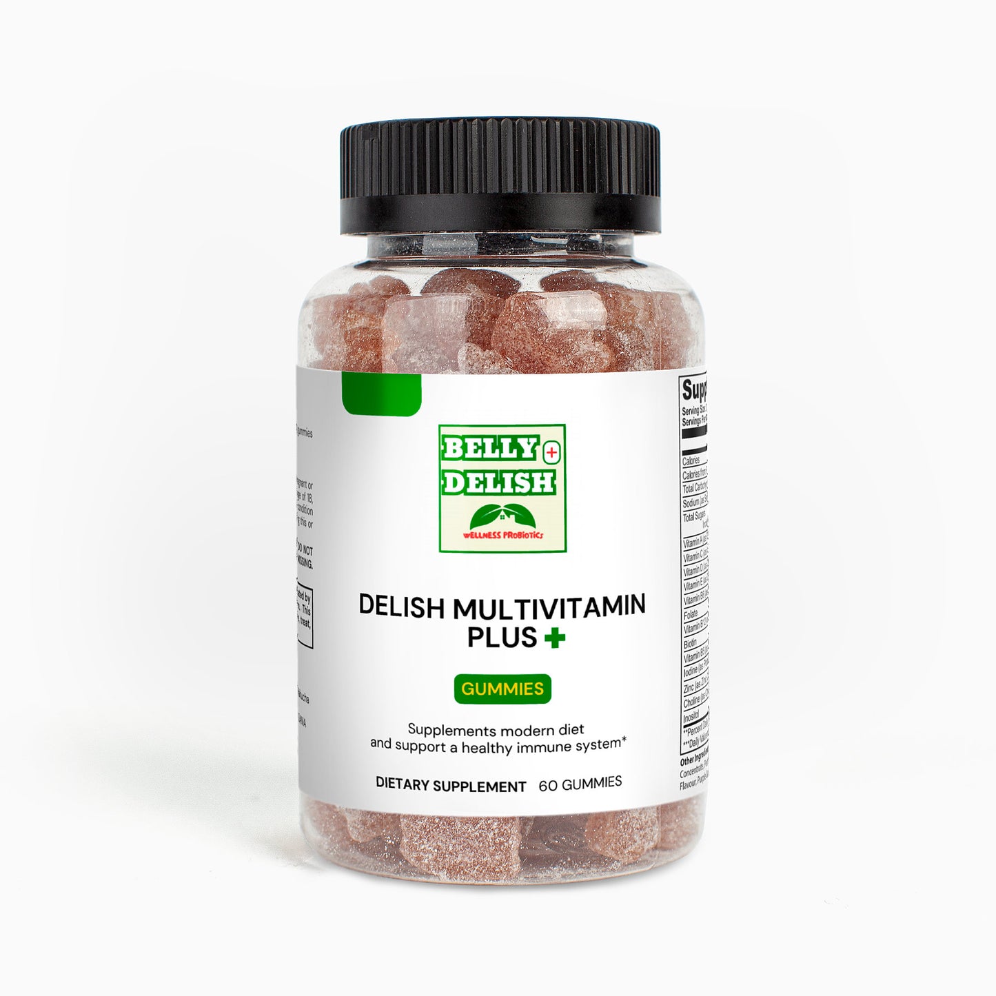 Delish Multivitamin Bear Gummies Plus (Adult)